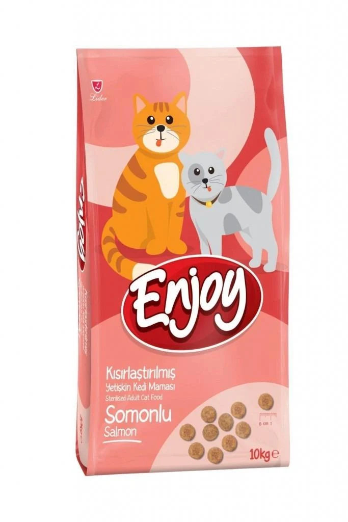 Enjoy sterilised cat salmon 10kg