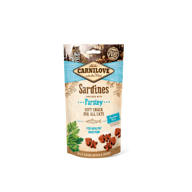 CARNILOVE CHAT SNACK SARDINE 50 GR