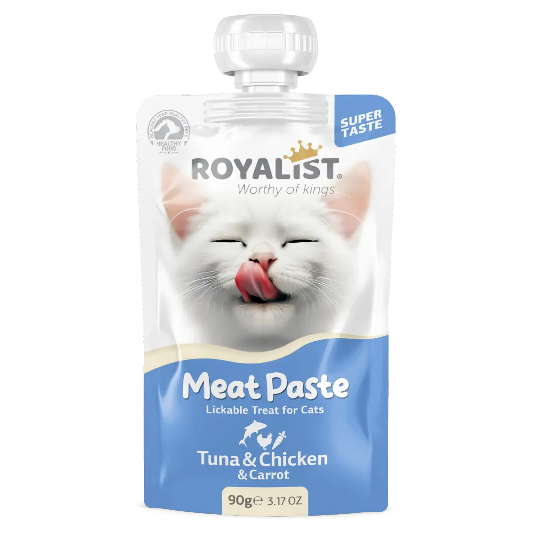 ROYALIST cat Meat Paste CREAMY Tuna & Chicken & Carrot 90gr