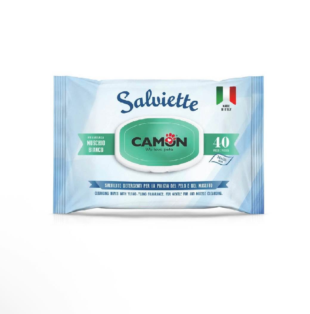 Camon lingettes de nettoyage musk 40pcs