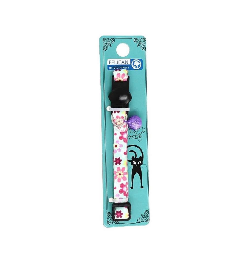 Felican collier chat fleurie 10mm*23-30cm