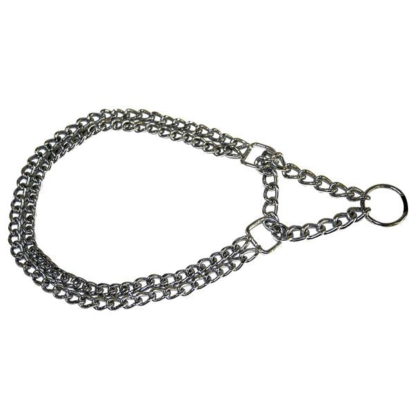 COLLIER 1/2 ETRANGLEUR CHROME 50 cm