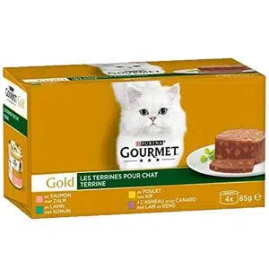Gourmet Gold Terrines Lot 4x85GR