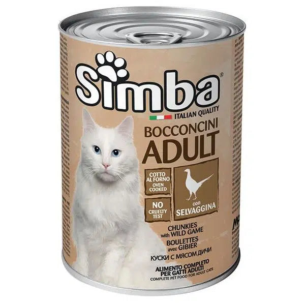 BOITE SIMBA CAT WITH WILD GAMES 415gr