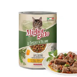 Miglior gatto Le Specialita Italiane Chicken Greenpeas & Carrots 405gr