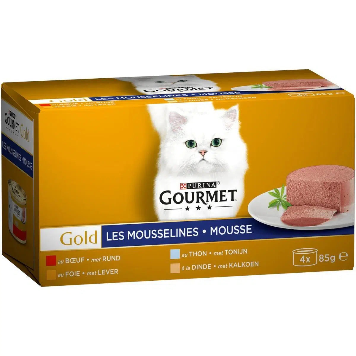 Gourmet Gold Mousselines Lot 4x85GR