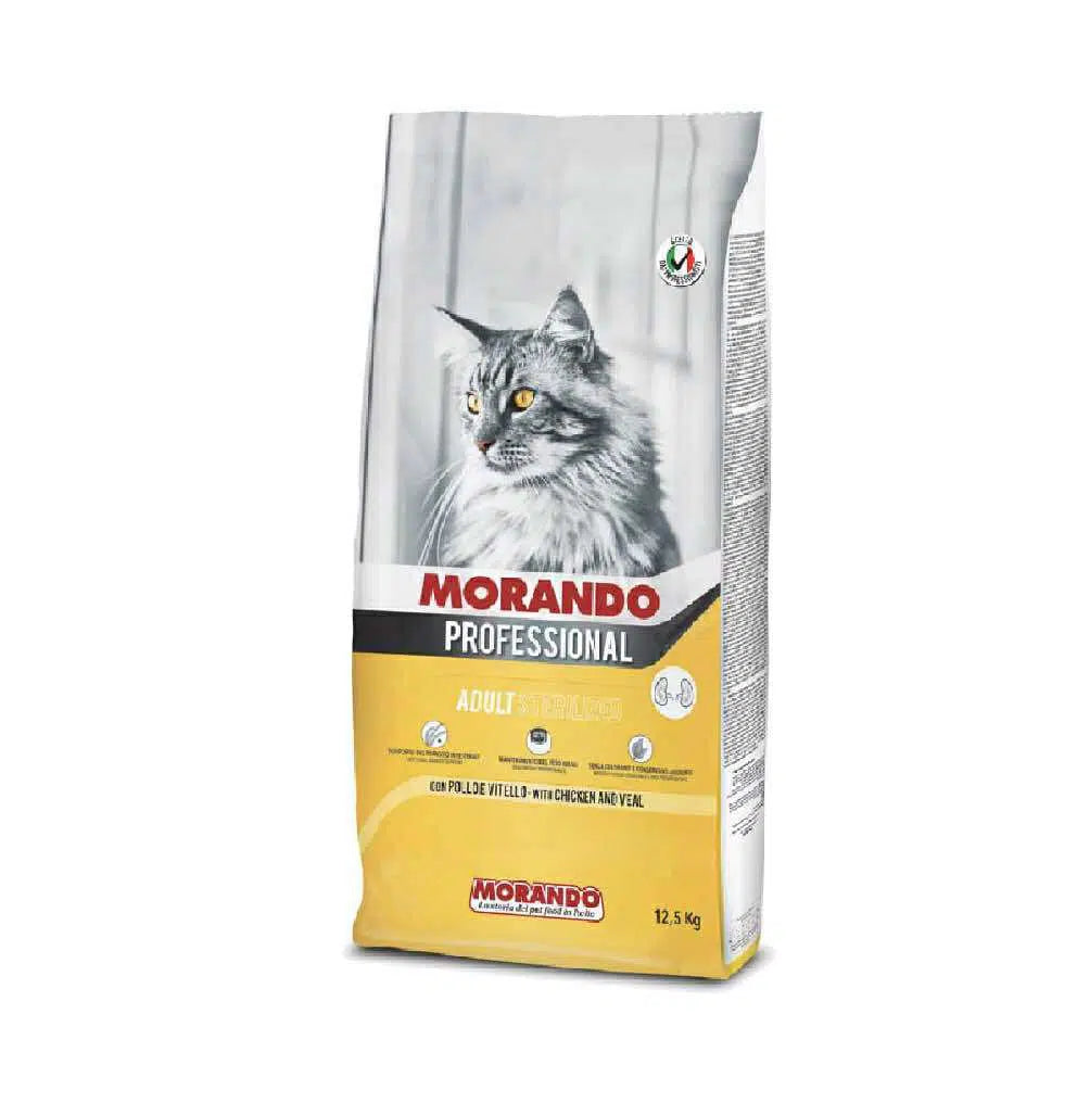 Morando Professionnel GATTO Sterilised pollo/vitello 1.5kg/7kg/12.5kg