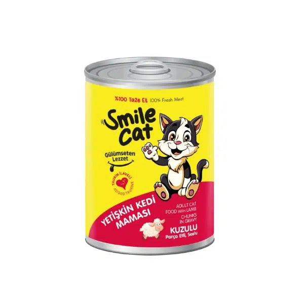 SMILE ADULT CAT WITH LAMB IN GRAVY 400gr