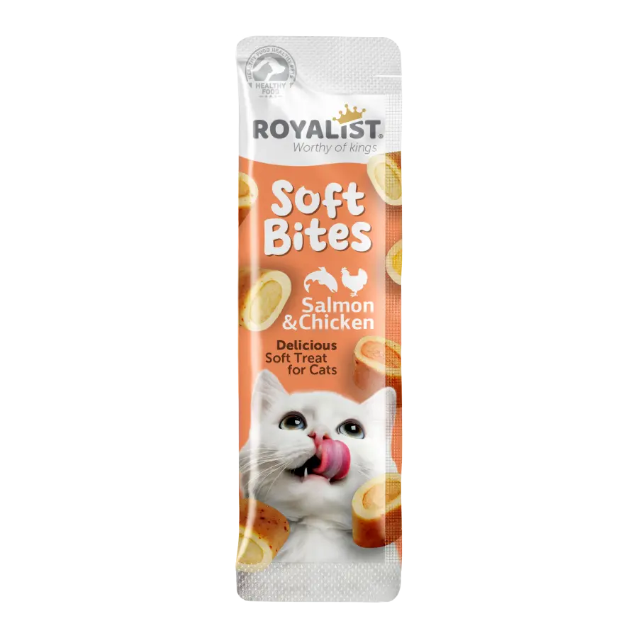 ROYALIST cat Soft Bites Salmon & Chicken 10gr