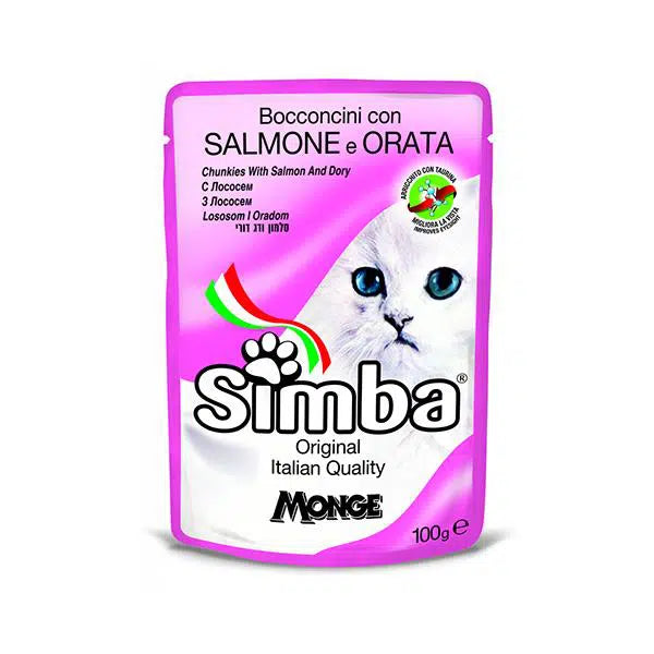 POCHON SIMBA SAUMON 100gr