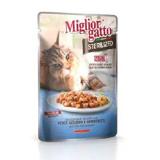 Miglior Gatto Sterilised poisson 100gr