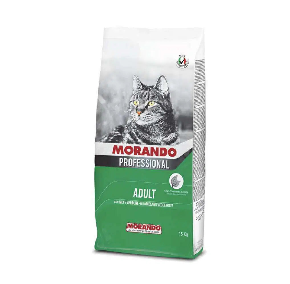 Morando Professionnel GATTO adult chat mix con vegetables 2kg/15kg