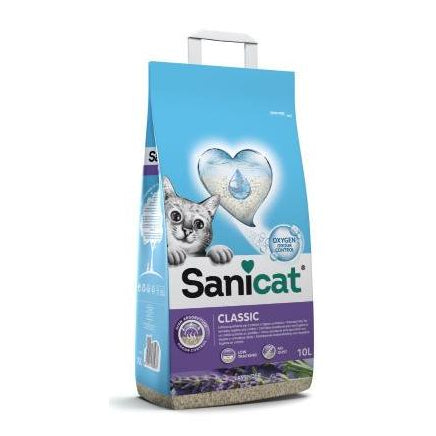 LITIERE SANICAT CLASSIC LAVANDE 10L