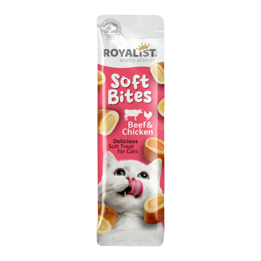 ROYALIST cat Soft Bites Beef & Chicken 10gr