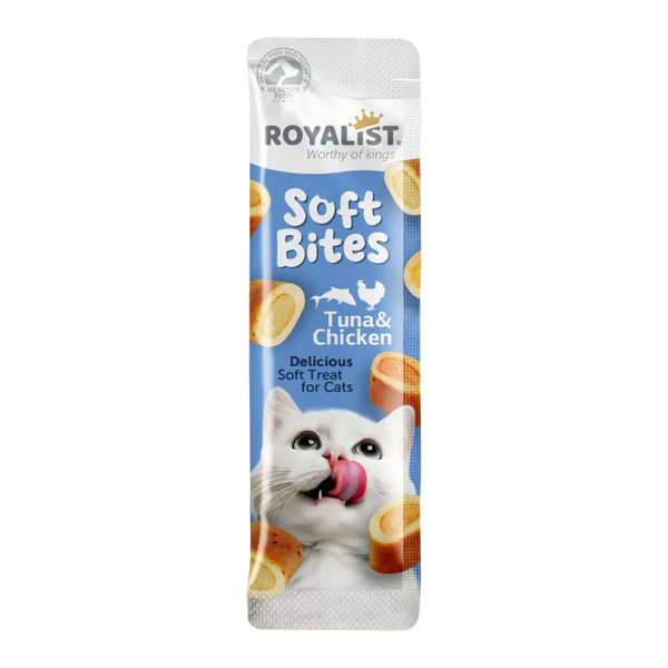 ROYALIST cat Soft Bites Salmon & Chicken 10gr