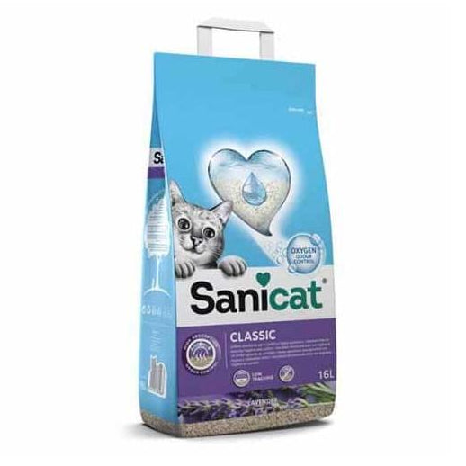 LITIERE SANICAT CLASSIC LAVANDE 16L