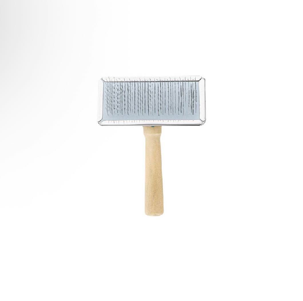 Felican brosse carde manche bois S