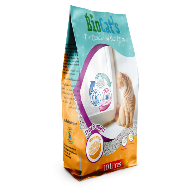 LITIERE BIOCAT'S MANDARINE 10L