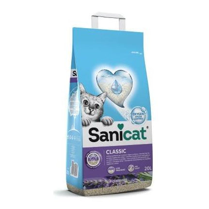 LITIERE SANICAT CLASSIC LAVANDE 20L