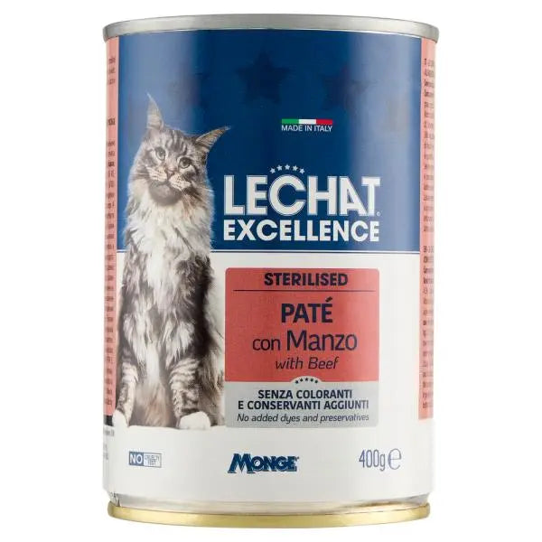 LeChat Excellence PÂTÉ Stérilisé Boeuf 400GR