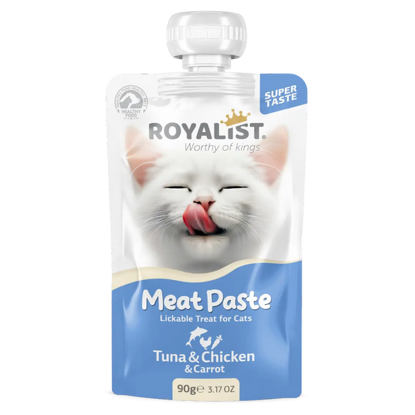 ROYALIST cat Meat Paste CREAMY Tuna & Chicken & Carrot 90gr