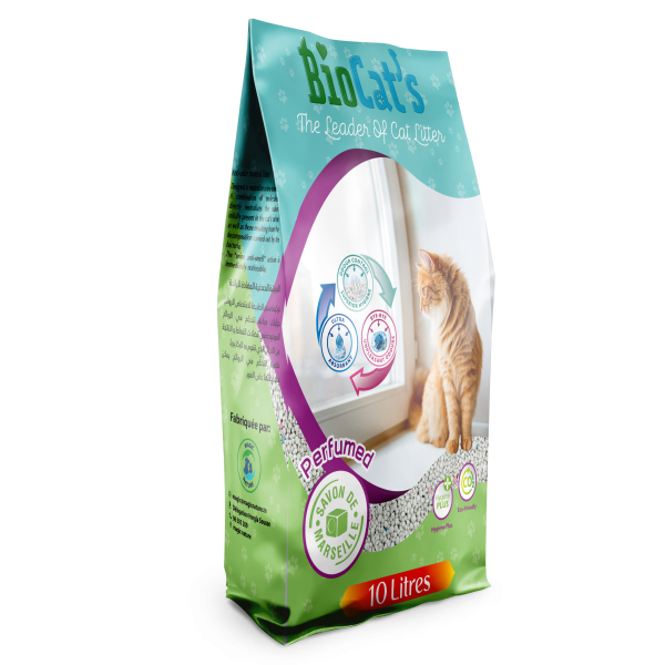 LITIERE BIOCAT'S SAVON DE MARSEILLE 10L