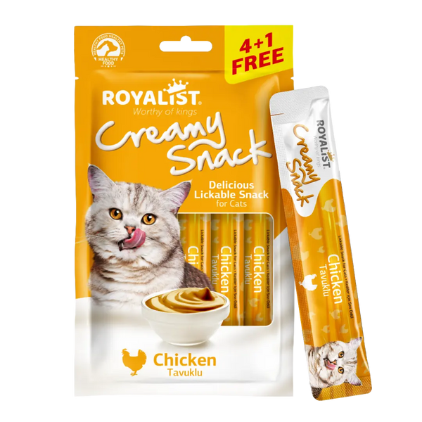 ROYALIST cat Creamy Snack Chicken 5*15gr