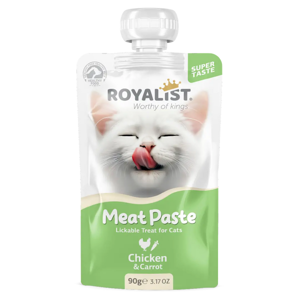 ROYALIST cat Meat Paste CREAMY Chicken & Carrot 90gr