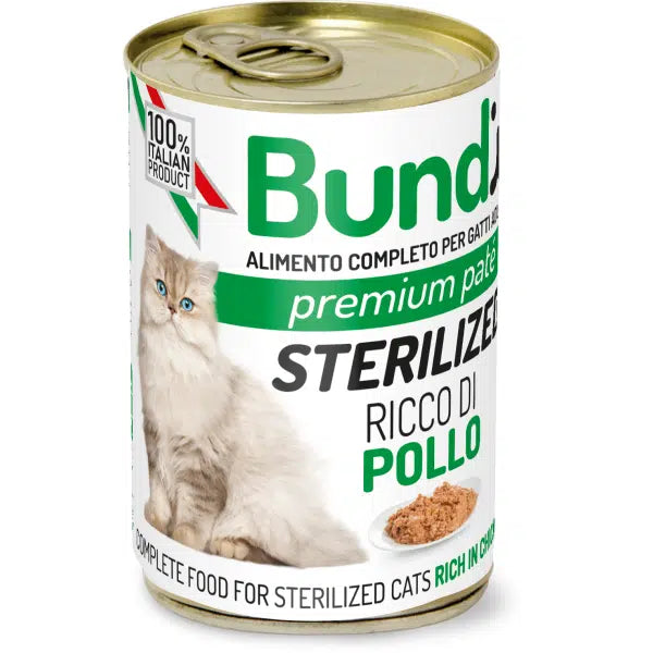 BUNDY CAT STERILISED CHICKEN 400gr