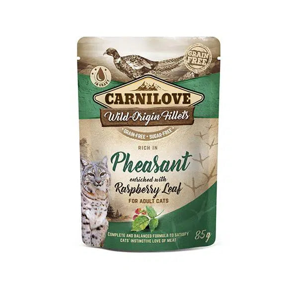 POCHON CARNILOVE CHAT PHEASANT 85gr