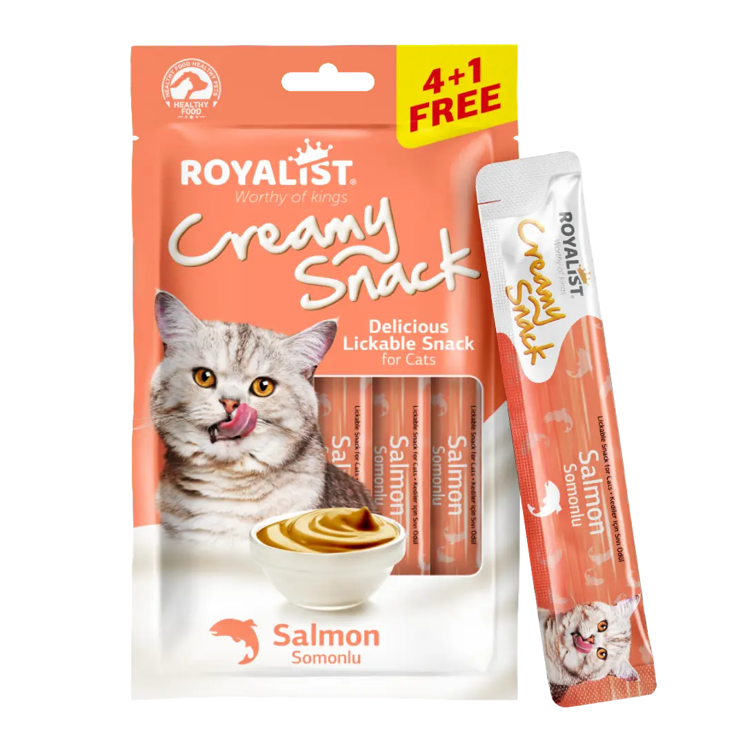ROYALIST cat Creamy Snack Salmon 5*15gr