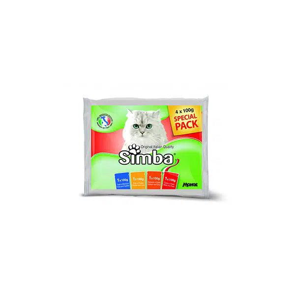 MULTIPACK 4 X POCHON SIMBA 100gr