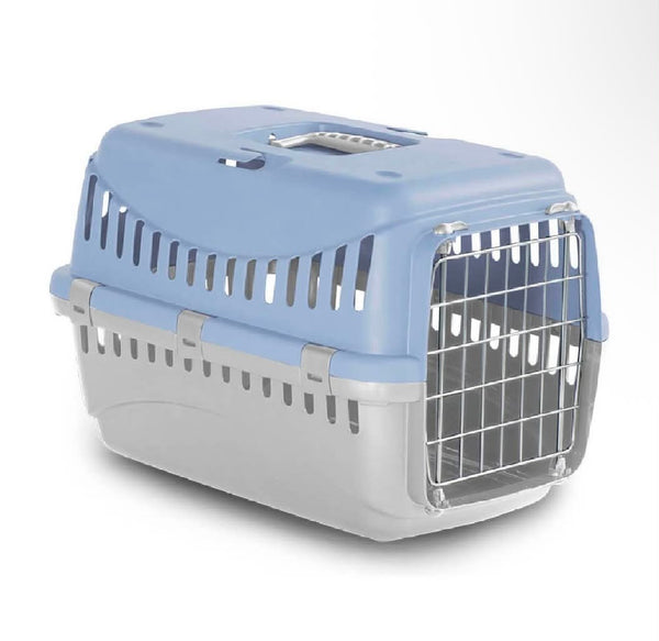 Felican cage 1 gispy porte métal bleu pastel