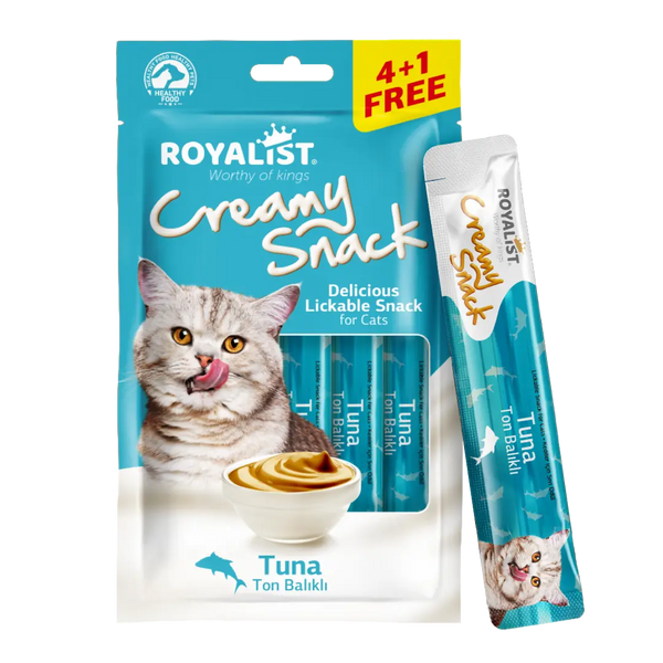 ROYALIST cat Creamy Snack Tuna 5*15gr