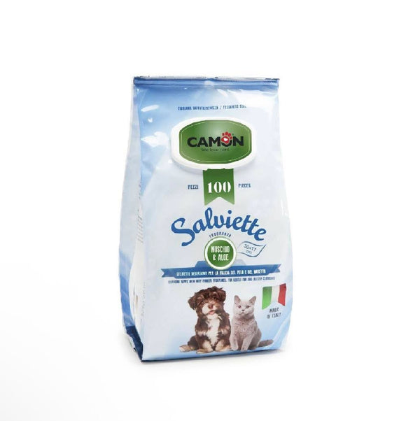 Camon lingettes de nettoyage aloe vera 100pcs