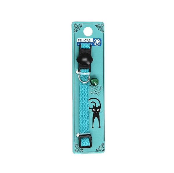 Felican collier chat vert d'eau 10mm*23-30cm