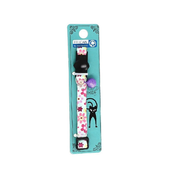 Felican collier chat fleurie 10mm*23-30cm