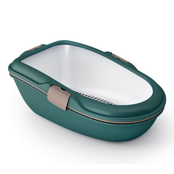 FURBA CHIC LIGHT DOVE GREY/ENGLISH GREEN