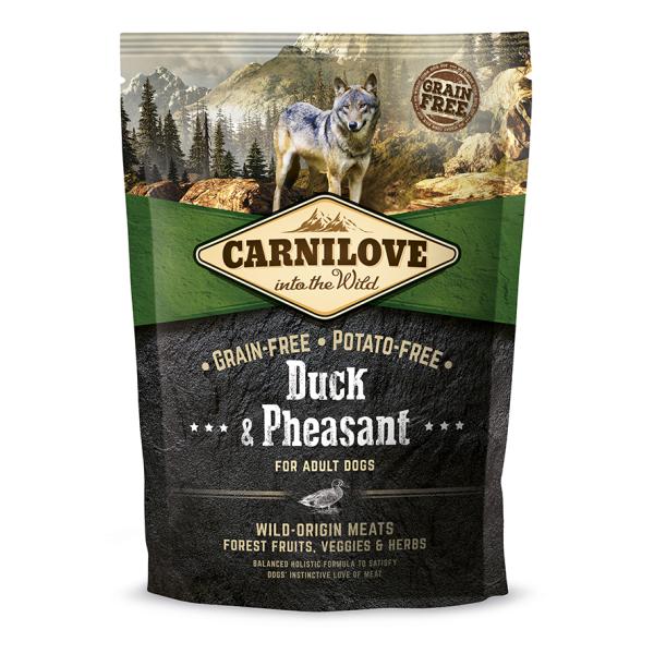 CARNILOVE CHIEN CANARD & FAISANT 1,5KG