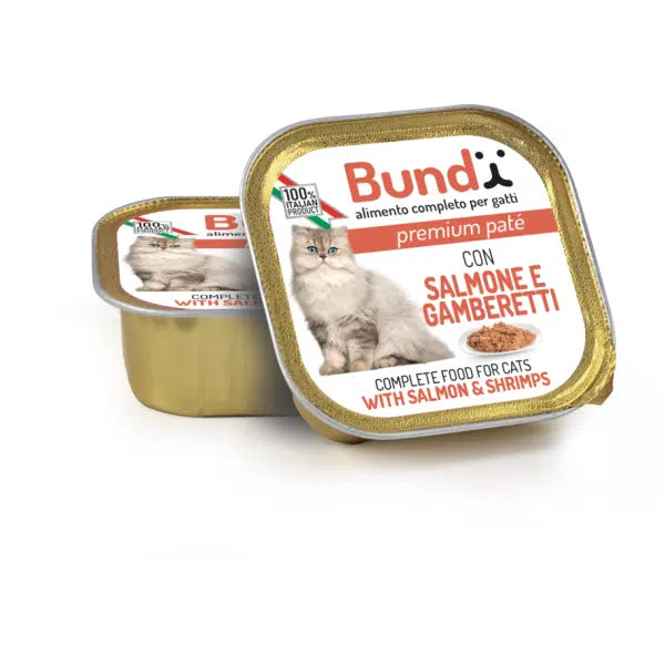 BARQUETTE BUNDY SAUMON & CREVETTES 90gr