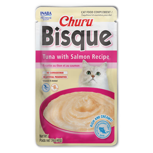 INABA CHURU BISQUE TUNA WITH SALMON 40gr