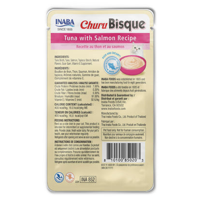 INABA CHURU BISQUE TUNA WITH SALMON 40gr
