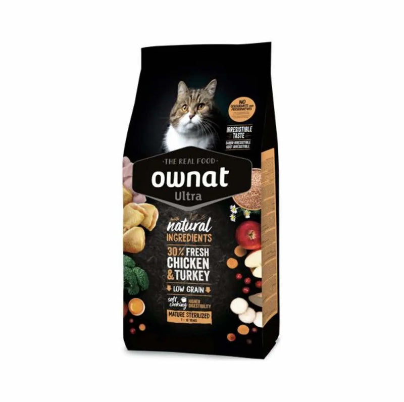 OWNAT ULTRA MATURE STERILIZED 400gr/1.5kg