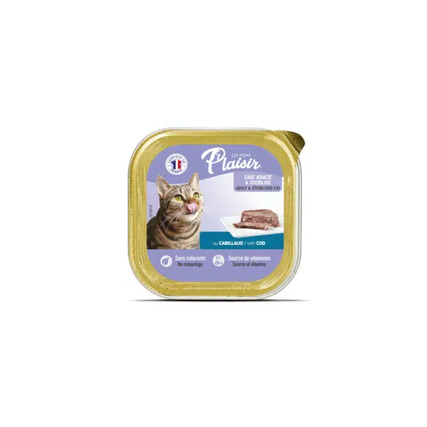PLAISIR barquette PATE POISSON 100gr