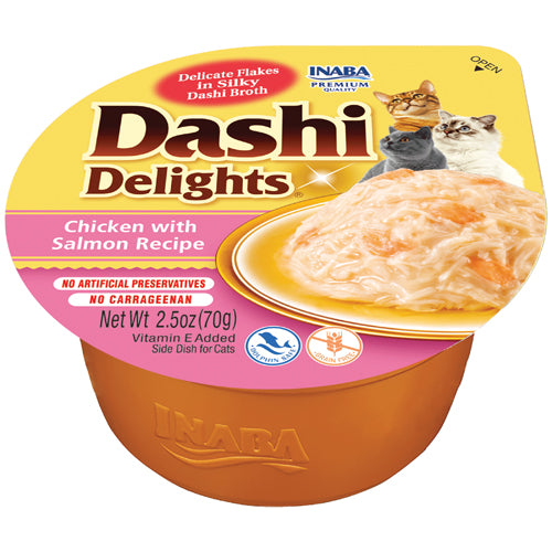 INABA CUP DASHI CHICKEN WITH SALMON 70gr