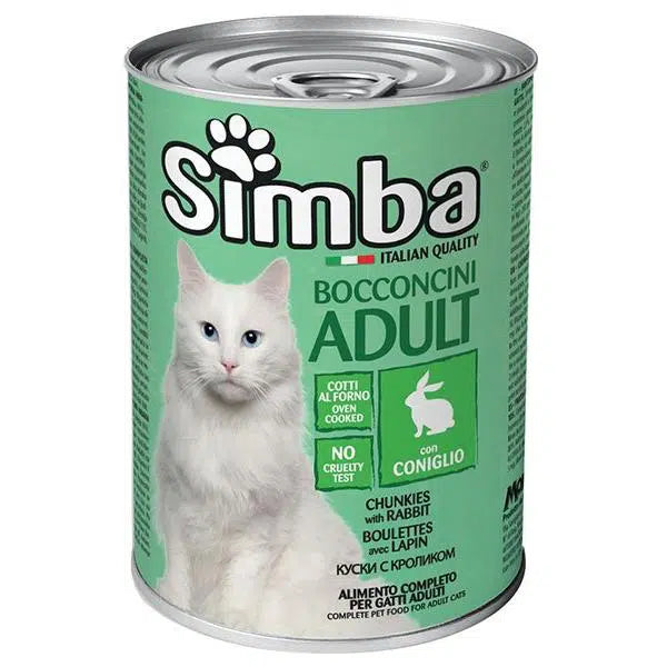 BOITE SIMBA CAT WITH RABBIT 415gr