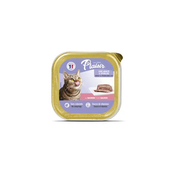 PLAISIR barquette PATE SAUMON 100gr