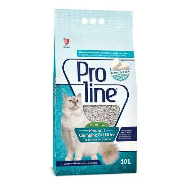 LITIERE PROLINE AGGLOMERANTE SAVON DE MARSEILLE 5L