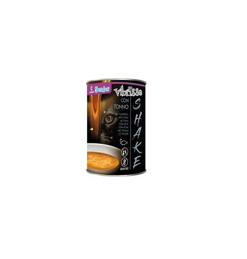 Soupe pour Chat Vibrisse Shake Senior au Thon 135 g