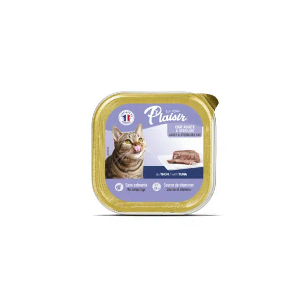 PLAISIR barquette PATE THON 100gr